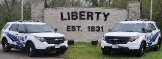 Liberty Police Department Patrol Vehicles