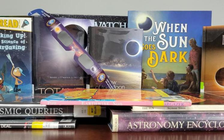 Solar Eclipse Glasses and Books Available